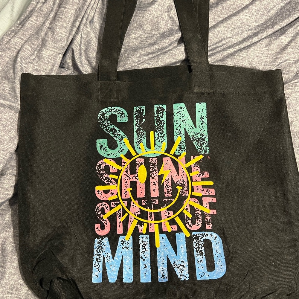 Colorful Graphic Tote Bag